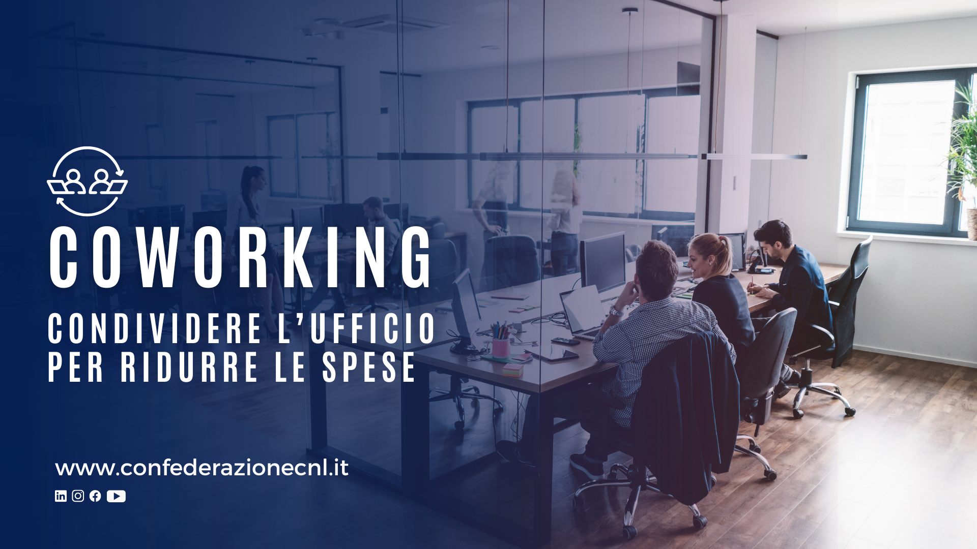 Scopri di più sull'articolo Coworking: Condividere l’ufficio per ridurre le spese